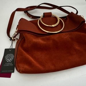 Vince Camuto Kimi Large Crossbody Leather Bag